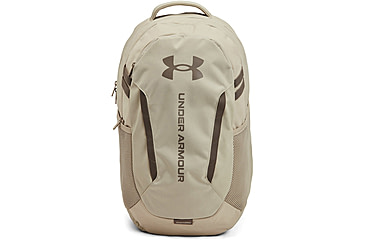 Image of Under Armour Ua Hustle 6.0 Backpack, Khaki Base/khaki Base/taupe Dusk - 1384672289OSFM