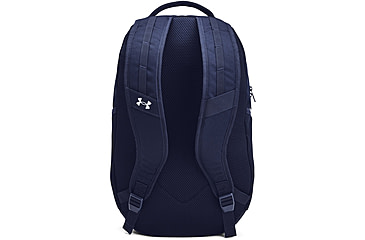 Image of Under Armour Ua Hustle 6.0 Backpack, Midnight Navy/midnight Navy/metallic Silver - 1384672411OSFM