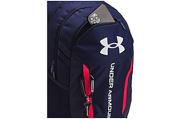Image of Under Armour Ua Hustle 6.0 Backpack, Midnight Navy/midnight Navy/white - 1384672412OSFM
