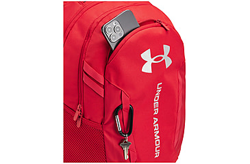 Image of Under Armour Ua Hustle 6.0 Backpack, Red/red - 1384672600OSFM