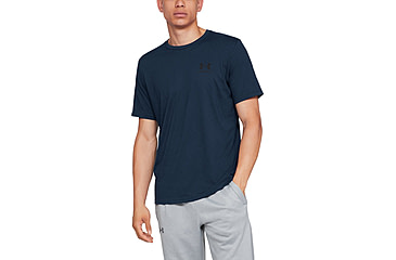 Image of Under Armour UA Sportstyle Left Chest T-Shirt - Mens, Academy, 3X-Large, 13267994083XL