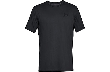 Image of Under Armour UA Sportstyle Left Chest T-Shirt - Mens, Black, 3X-Large, 13267990013XL