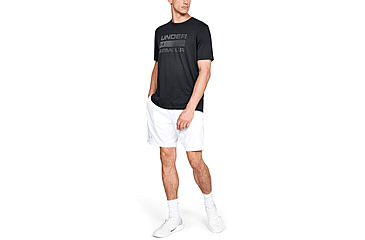 Image of Under Armour UA Team Issue Wordmark Short Sleeve Shirt - Mens, Extra Large, Black, 1329582001XL