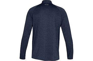 Image of Under Armour UA Tech 1/2 Zip Long Sleeve Shirt - Mens, Academy/Steel, 2X-Large, 13284954092X