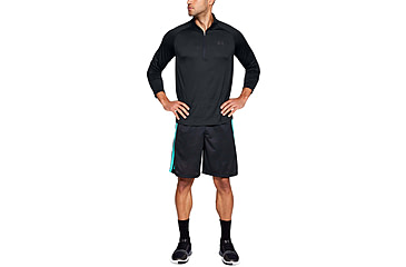Image of Under Armour UA Tech 1/2 Zip Long Sleeve Shirt - Mens, Black, 3X-Large, 13284950013X