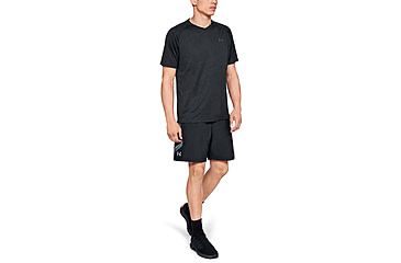 Image of Under Armour UA Tech 2.0 V-Neck T-Shirt - Mens, Black, X-Large, 1328190001XL