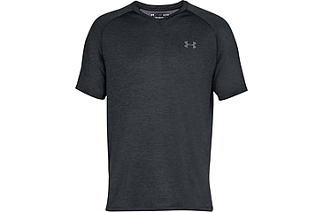 Image of Under Armour UA Tech 2.0 V-Neck T-Shirt - Mens, Black, X-Large, 1328190001XL
