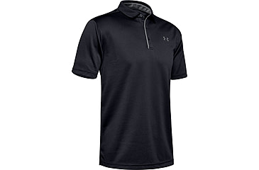 Image of Under Armour UA Tech Polo - Mens, Black, 2X-Large, 12901400012X