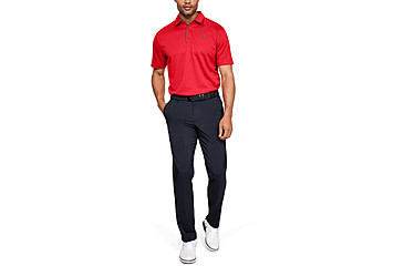 Image of Under Armour UA Tech Polo - Mens, Red, 2X-Large, 12901406002X