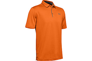 Image of Under Armour UA Tech Polo - Mens, Orange, 2X-Large, 12901408002X