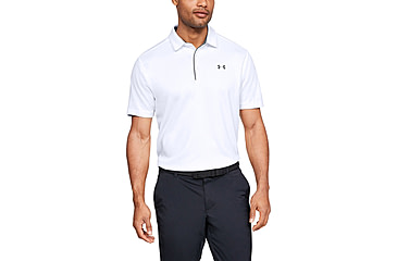 Image of Under Armour UA Tech Polo - Mens, White, 2X-Large, 12901401002X