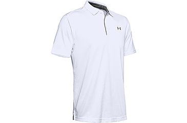 Image of Under Armour UA Tech Polo - Mens, White, 2X-Large, 12901401002X