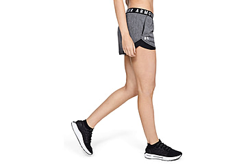 Image of Under Armour Womens Ua Play Up Shorts 3.0 Twist, Black - 1349125001LG