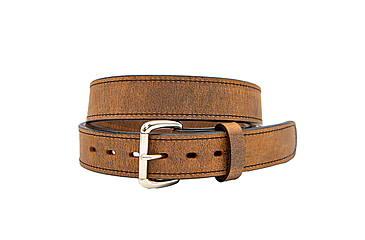 Image of Versacarry Classic Carry Double Ply Leather Belt, 40 in, Multi Adjustable, Buckle Closure, Distressed Brown, 502/40