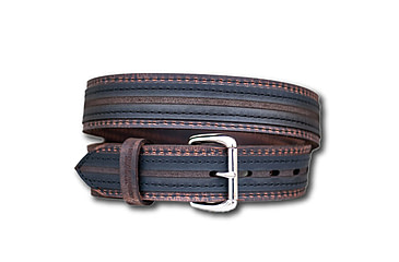 Image of VersaCarry Underground Premium Double Ply Belt, Water Buffalo Leather, Black/Distressed Brown, 36 inches 503/36-1