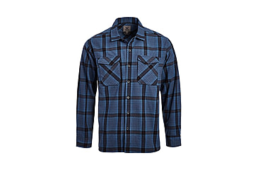 Image of Vertx Canyon River Flannel - Mens, Blue Ridge Plaid, 2XL, F1 VTX1500 BLRP 2XL