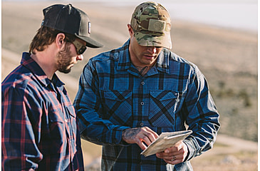 Image of Vertx Canyon River Flannel - Mens, Blue Ridge Plaid, 2XL, F1 VTX1500 BLRP 2XL