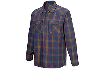 Image of Vertx Canyon Valley Flannel Long Sleeve Shirt - Mens, Big Sky Check, Medium, F1 VTX1501 BSC MEDIUM N/A