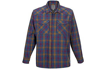 Image of Vertx Canyon Valley Flannel Long Sleeve Shirt - Mens, Big Sky Check, Medium, F1 VTX1501 BSC MEDIUM N/A