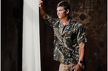 Image of Vertx Dadeland CCW Short Sleeve Shirt - Mens, Tiger Palm, Small, VTX1510TPSMALL