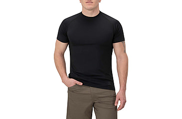 Image of Vertx Full Guard Performance Short Sleeve Shirt - Men's, Medium, It'S Black, F1 VTX1480 IBK MEDIUM
