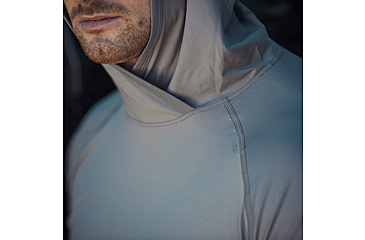 Image of Vertx Full Sun Hoody - Mens, Batthle Ship Grey, Large, F1 VTX1530 BSG LARGE N/A