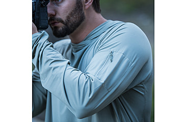 Image of Vertx Full Sun Hoody - Mens, Batthle Ship Grey, Large, F1 VTX1530 BSG LARGE N/A