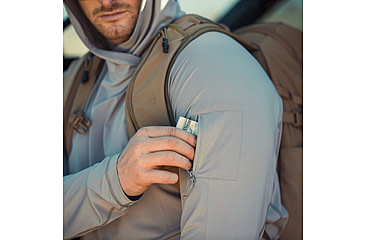 Image of Vertx Full Sun Hoody - Mens, Batthle Ship Grey, Large, F1 VTX1530 BSG LARGE N/A