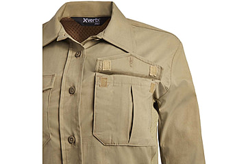 Image of Vertx Fusion Flex Long Sleeve Shirt, Desert Tan - VTX8240WDTXSMREG