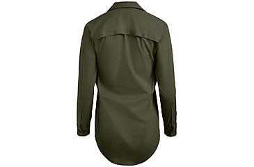 Image of Vertx Fusion Flex Long Sleeve Shirt, Od Green - VTX8240WOD2XLLONG