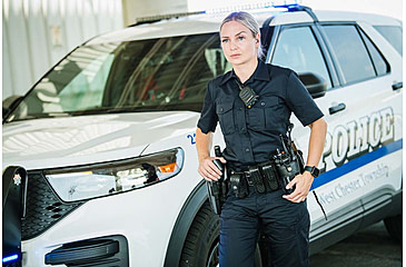 Image of Vertx Fusion Flex Short Sleeve Shirt, Black - VTX8230WBK2XLNA