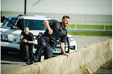 Image of Vertx Fusion Flex Performance Hybrid Shirt - Short Sleeve, Black - VTX8250BK2XLNA