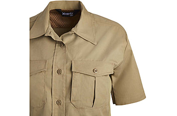 Image of Vertx Fusion Flex Short Sleeve Shirt, Desert Tan - VTX8230WDTXSMALLNA