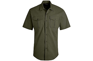 Image of Vertx Fusion Flex Short Sleeve Shirt, Od Green - VTX8230ODXSMALLNA