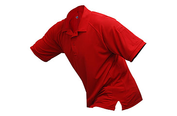 Image of Vertx Men's Coldblack Short Sleeve Polo Shirt, Red, Size Large VTX4000RDP-LARGE
