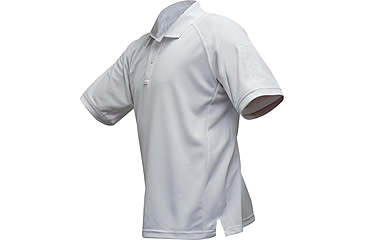 Image of Vertx Men's Coldblack Short Sleeve Polo Shirt, White, Size 2XL VTX4000WHP-2XL