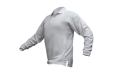 Image of Vertx Coldblack Long Sleeve Polo - Men's, Medium, Tall, White, F1 VTX4020PT WH MEDIUM
