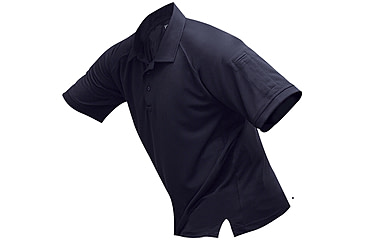 Image of Vertx Coldblack Short Sleeve Polo - Men's, Medium, Long, Navy, F1 VTX4000PT NV MEDIUM