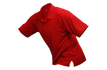 Image of Vertx Coldblack Short Sleeve Polo - Men's, Medium, Long, Red, F1 VTX4000PT RD MEDIUM