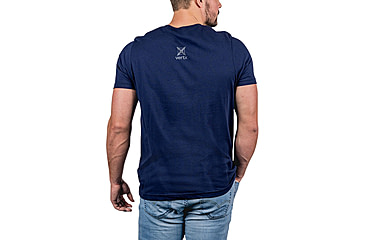 Image of Vertx Patriot Logo Tee T-Shirt - Mens, Blue, Small, F1 VTX9040 NA SMALL