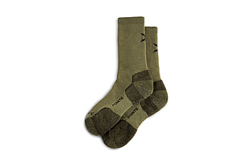 Image of Vertx VaporCore 10in Medium Crew Sock - Mens, Ranger Green, Extra Large, 9111 RGN XLARGE