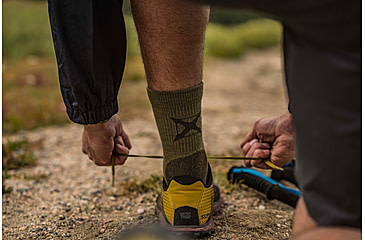 Image of Vertx VaporCore 10in Medium Crew Sock - Mens, Ranger Green, Extra Large, 9111 RGN XLARGE