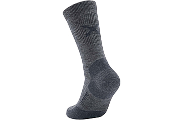Image of Vertx VaporCore 5in Crew Sock - Mens, Smoke Grey, Large, F1 VTX9105 SMG LARGE