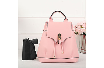 Image of VISM BW2338 PU Daypack, Pink, BW2338PK