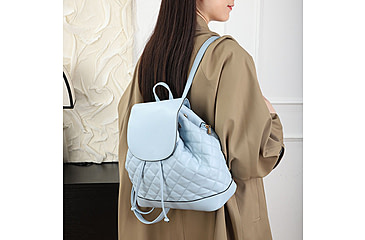 Image of VISM BW9316 PU Daypack, Blue, BW9316BL