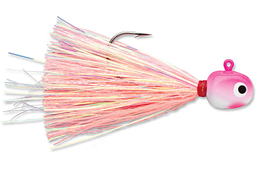 Image of VMC Hot Skirt Glow Jig, Pink Pearl, 1/32oz, HSG132-PP
