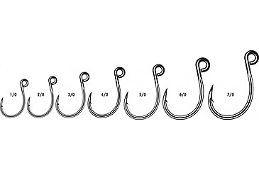 Image of VMC Inline Single Hook, 4, Tin, ILS#4/0TIPP