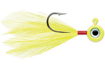 Image of VMC Moon Fly Jig, 1/32 oz, Chartreuse, MFJ132-CH