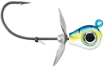 Image of VMC Snitch Jig, 3/16 oz, Blue Fire UV, SNTCHJ316BFU