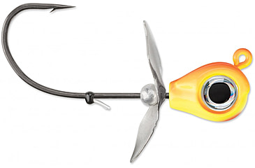 Image of VMC Snitch Jig, 1/4 oz, Chartreuse Orange, SNTCHJ14CO